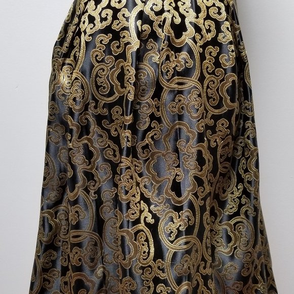 Handmade Gold & Black skirt - Picture 3 of 3